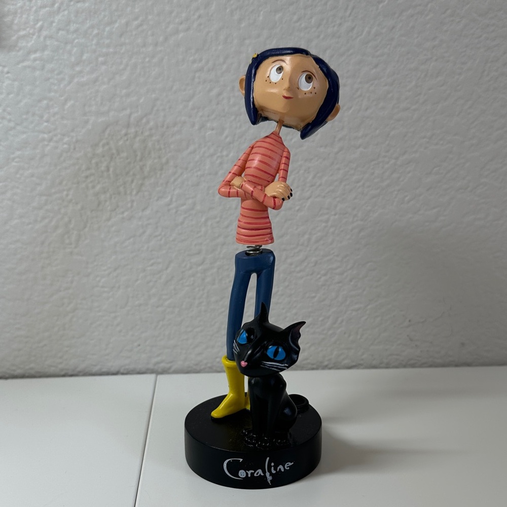 Coraline Dashboard Dancer with Cat